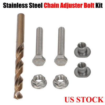 メンテナンス Raise 7PCS Chain Adjuster Bolt Repair Kit For 1988-2017 Kawasaki