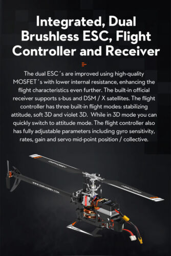 OMP Hobby M2 RC Helicopter Version V2 M2 BNF - Picture 5 of 10
