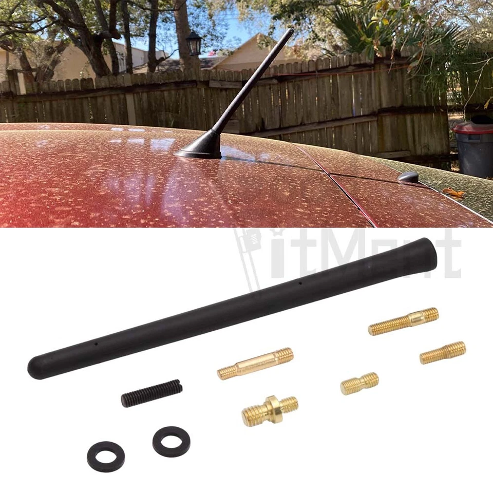 For Suzuki Swift 8" inch Auto Antenna Replace AM/FM Mast Radio Aerial 20cm Black - image 2 of 4