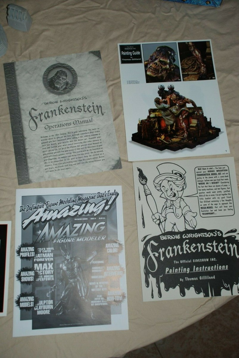 Bernie Wrightson's Frankenstein MODEL KIT by Sideshow, Inc Bernie Wrightson's Frankenstein MODEL KIT by Sideshow, Inc