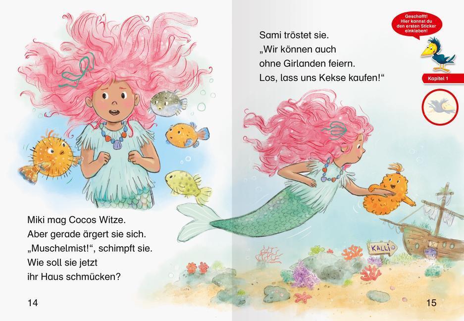 Thumbnail - Meermädchen Miki Feiert Geburtstag - Lesen Lernen Mit Dem Leseraben -
