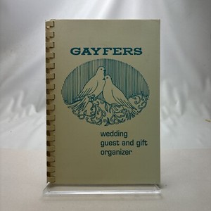 Gayfers Wedding Guest And Gift Organizer
