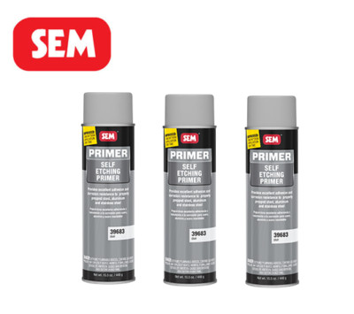 SEM Paints Self Etching Primer Gray 39683 -- Free Shipping