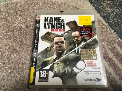 ps3 PlayStation 3 video game KANE AND LYNCH DEAD MEN