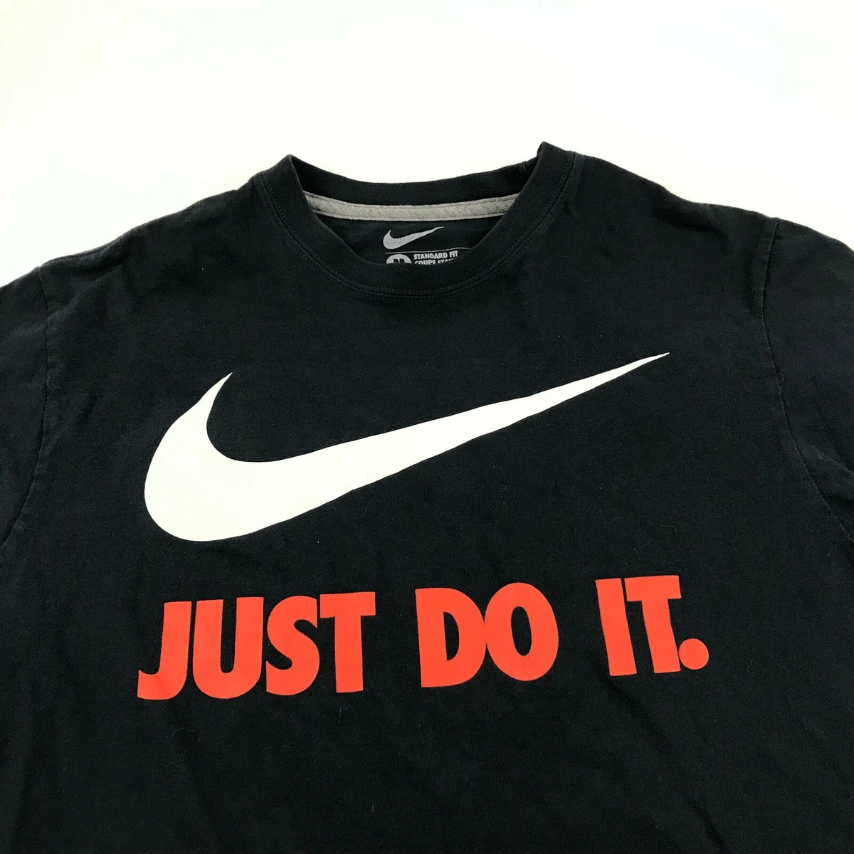 Navy blue and sales orange nike shirt