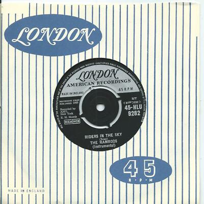 Ramrods (The):Riders in the sky/Zig Zag:UK London:1960