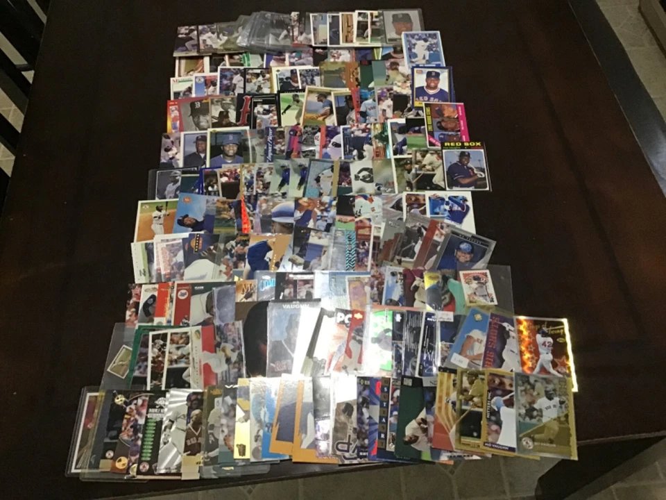 MO VAUGHN Oddball Insert & Regular issue Baseball RED SOX YOU CHOOSE - Image 2 of 4