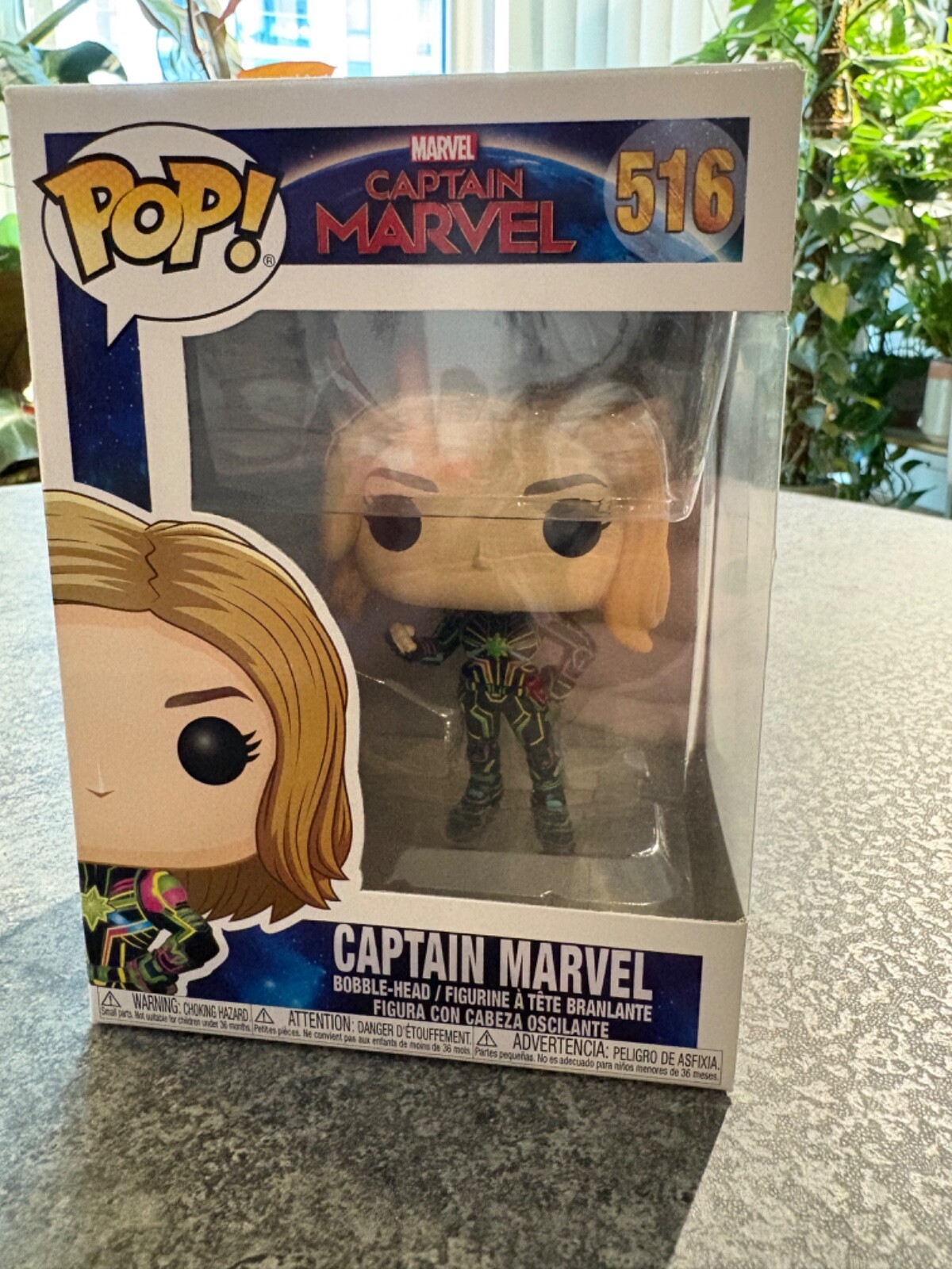 En Oferta Funko Pop! Vinilo Capitana Marvel (Traje Multicolor) 516 Capitana Marvel Mcu