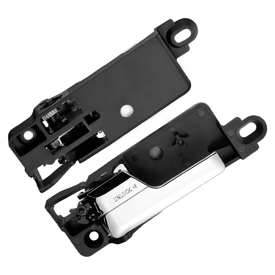 Manija interior cromada de la puerta interior izquierda+derecha para Ford Fusion 2006-2012 Foto 4 de 4