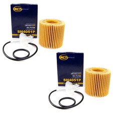 Ölfilter Filter SCT SH4051P 2 Stück für Toyota Auris Yaris RAV Daihatsu Subaru