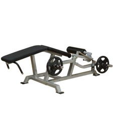Body-Solid Leverage Leg Curl Plate Loaded Pro Clubline Commercial LVLC