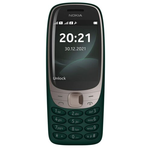 Nokia 6310 TA-1400 DS in Green with Rear camera with flash !! Free shipping  - Afbeelding 1 van 5