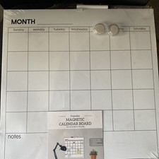 Frameless Magnetic Calendar Board