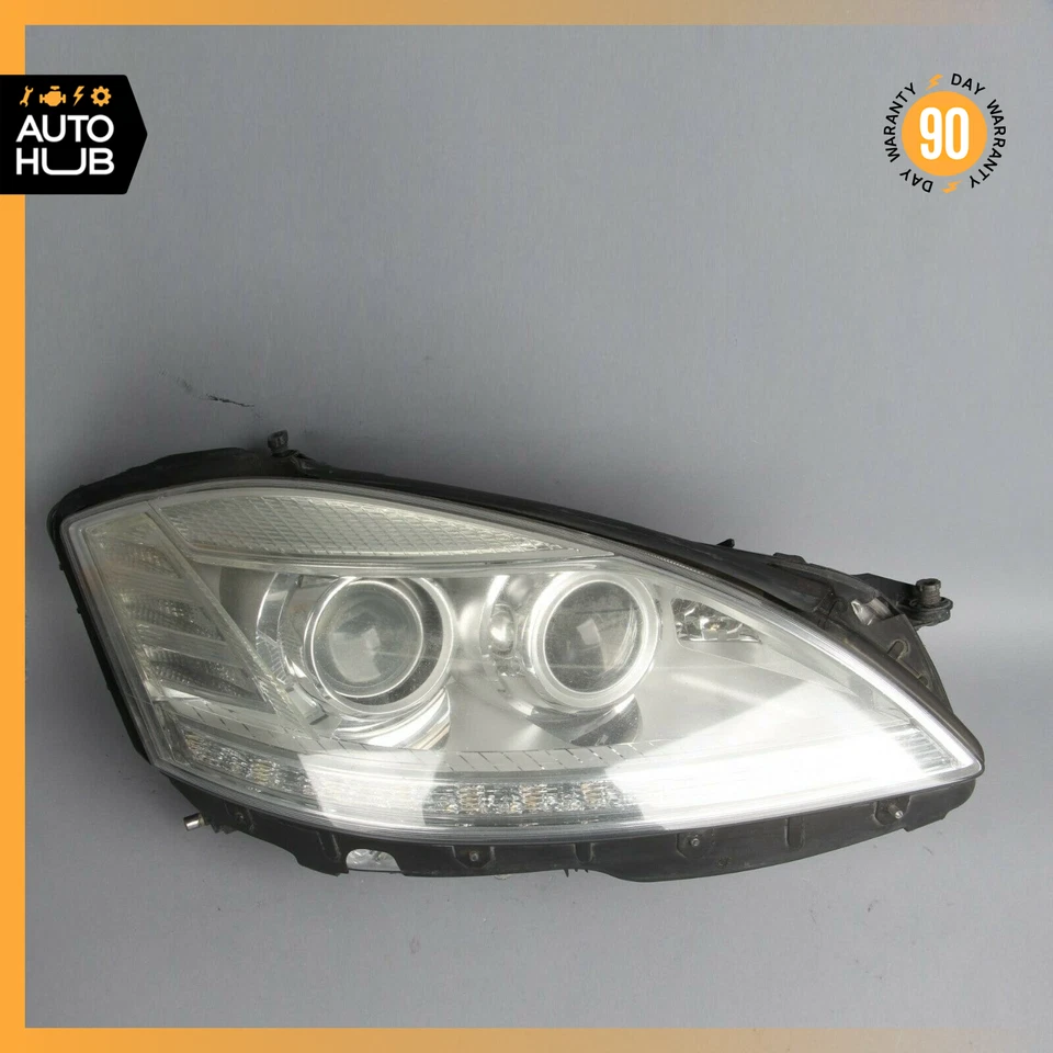 10-13 Mercedes W221 S400 S550 Faro Lateral Derecho Pasajero Lámpara Bi-Xenón Fabricante de Equipo Original Foto 2 de 4