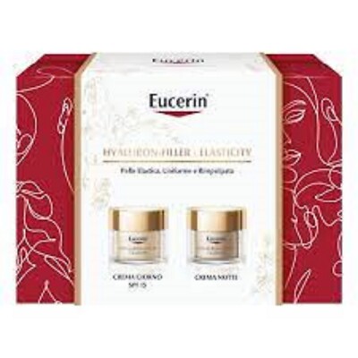 EUCERIN HYALURON-FILLER+ELASTICITY DAY CREAM-NIGHT CREAM CHRISTMAS PACK