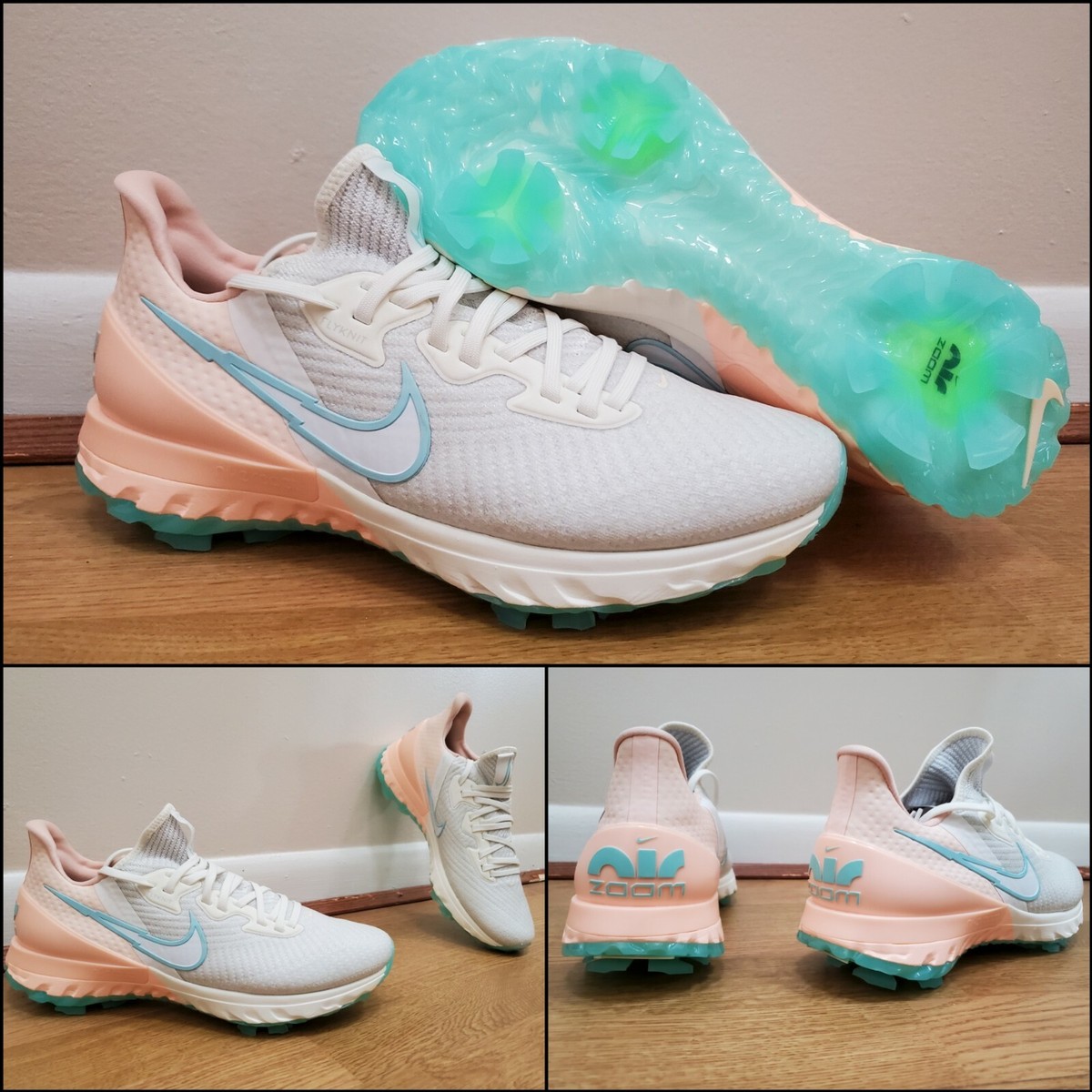 Nike Air Zoom Infinity Tour Flyknit Golf Shoes CT0540-108