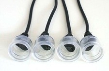 4 pcs Waterproof T8 BULB LAMP SOCKET BASE HOLDER LIGHTING water proof