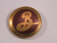 BEER BUTTON Pinback ~ BROOKLYN Brewery ~ NEW YORK Craft Brewery Collectible
