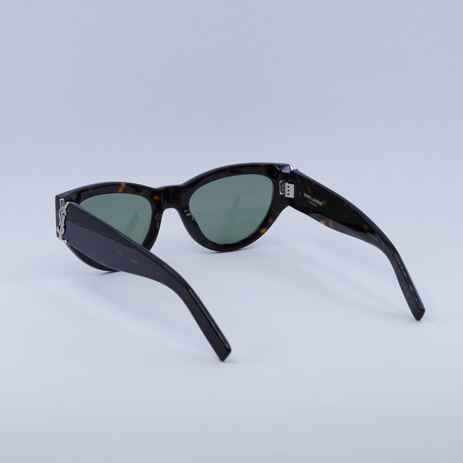 Occhiali da sole Saint Laurent SLM94 008 avana scuro verde 53 20 145 nuovi autentici