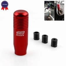 MUGEN Universal Aluminum Manual Car Auto Gear Stick Shift Knob Shifter Lever