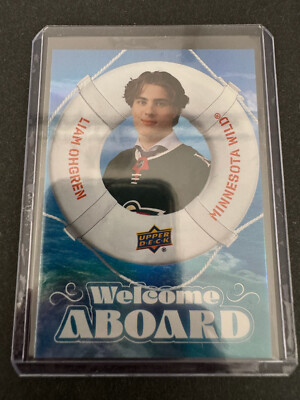2024-25 UPPER DECK SERIE 2 BIENVENUE À BORD LIAM OHGREN #WA-1