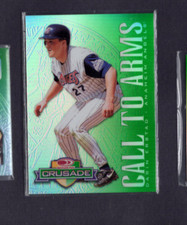1998 DONRUSS GREEN CRUSADE EXEC PROMO CALL TO ARMS DARIN ERSTAD MINT SP XXX/250