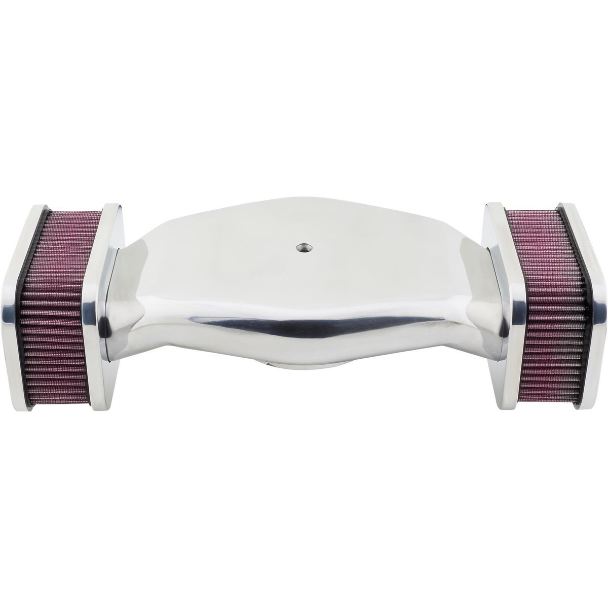 スター64280 Holley エアクリーナー ジャンク品 Holley 64280 Polished Aluminum Hi-Tek Low Profile Air