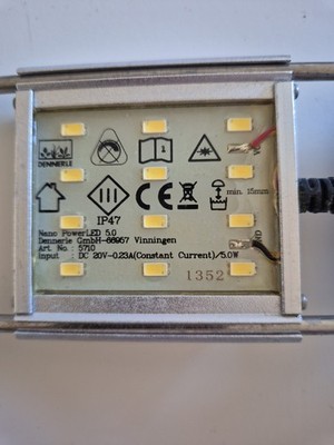 Dennerle LED 5 Watt Aquarienbeleuchtung für z.B. Cube Aquarium