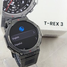 AMAZFIT T-REX 3 HYROX ONYX OUTDOOR FITNESS GPS DATA BLACK SMART WATCH WORKING