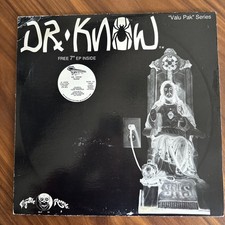 Dr. Know, Mystic Records 1986 Value Pac Series. With 7" Plug-In Jesus And Burn