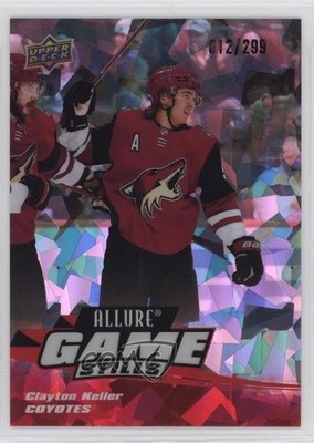 2022-23 Upper Deck Allure Game Stills Red 12/299 Clayton Keller #GS-19 1yj