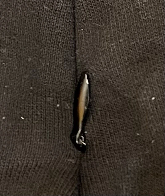 UNDERCOVER Pullover elegante pesante HOODRICH taglia grande XL nero felpa con cappuccio tasca segreta