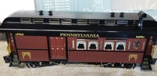 PENNSYLVANIA RR, REA Combine, G scale, LIGHTS SMOKE and Metal Wheels NEW.