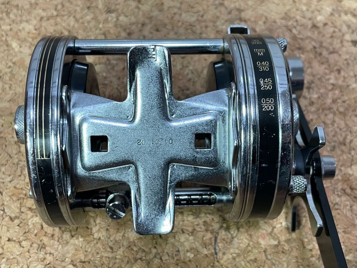ABU Ambassador 7500C Chrome Fishing Reel - Used, Great
