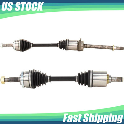 For 1999-2002 Infiniti G20 Base w/o Touring Package Pair Front CV Axle Shaft