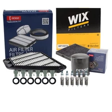Denso Tune Up Kit NGK 6 Spark Plug & Boots Kit for Acadia Enclave Outlook 3.6 V6