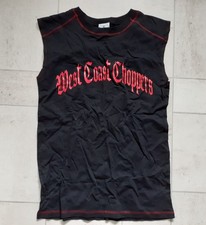 West Coast Choppers czarno-czerwona kamizelka/tank top. Tag CFL. Medium