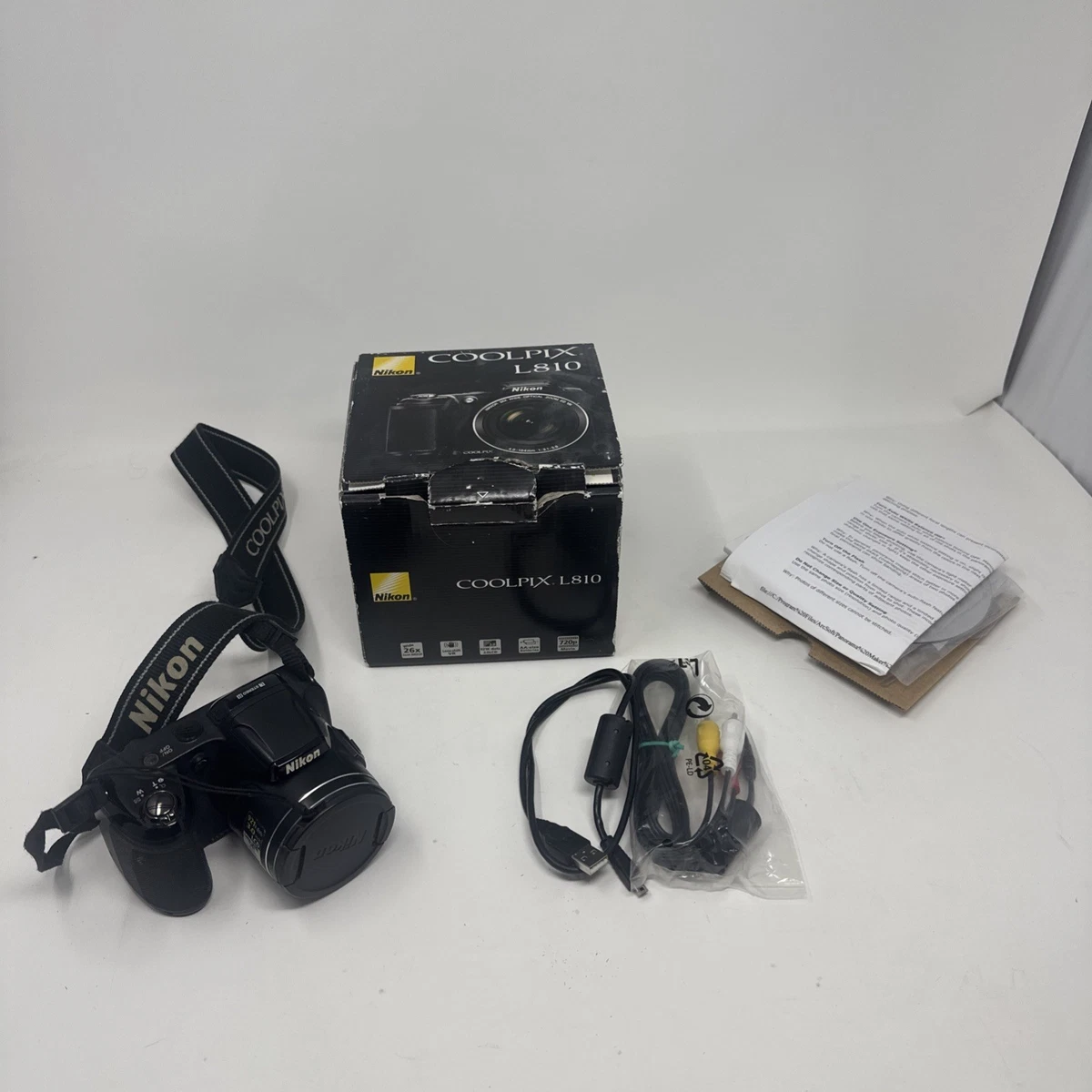 Nikon coolpix L810 カメラケースと電池つき 25+ Nikon Coolpix L810 for sale | Updated Oct 2026
