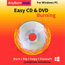 Easy CD DVD Blu-ray Burning Software Iso Writing for Windows 2026