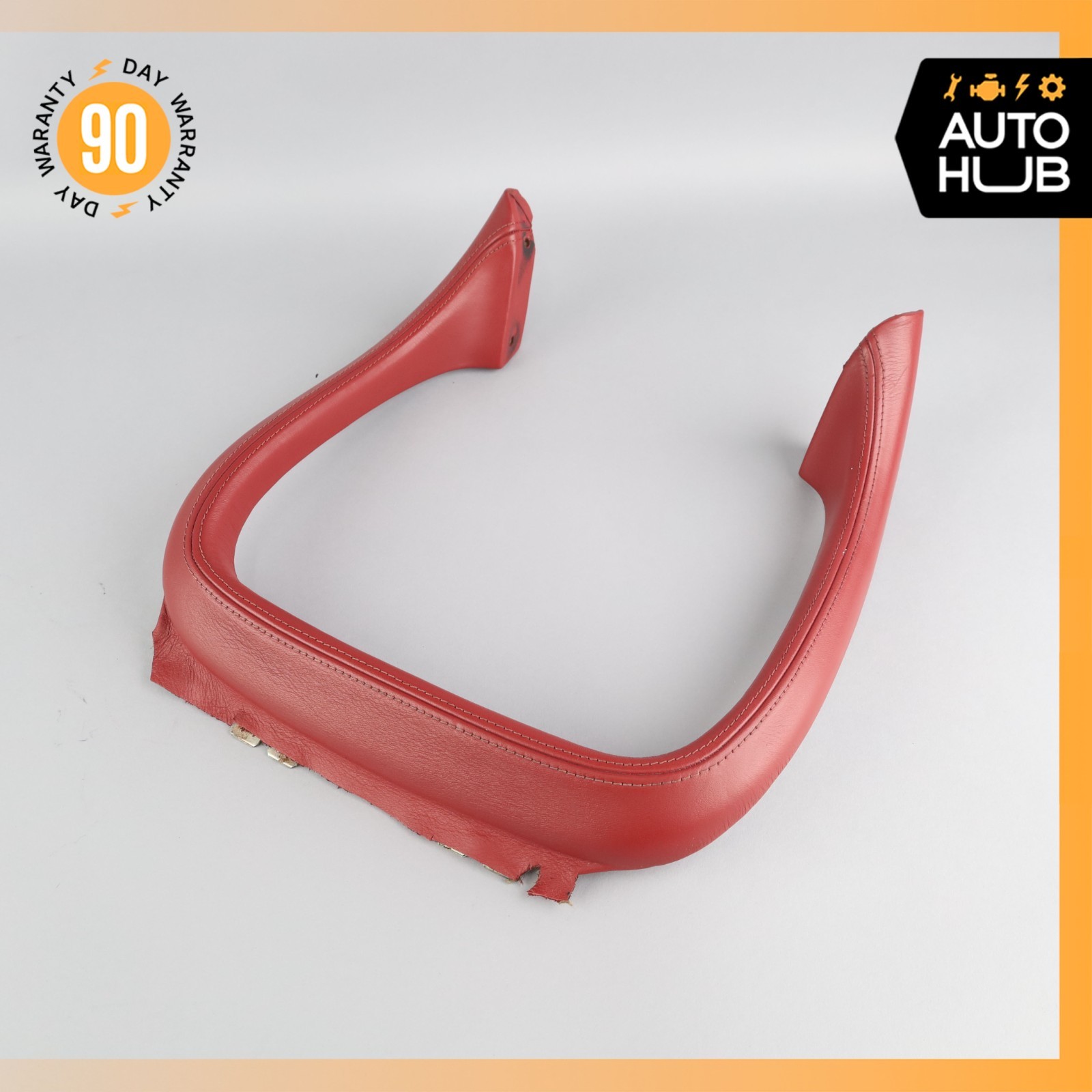00-04 Aston Martin DB7 Front Center Console Trim Cover Red OEM 35k