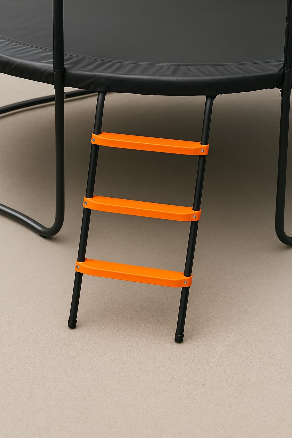 N1Fit Trampoline Ladder - 40x14 Universal Trampoline 3 Step Ladder for Kids -...