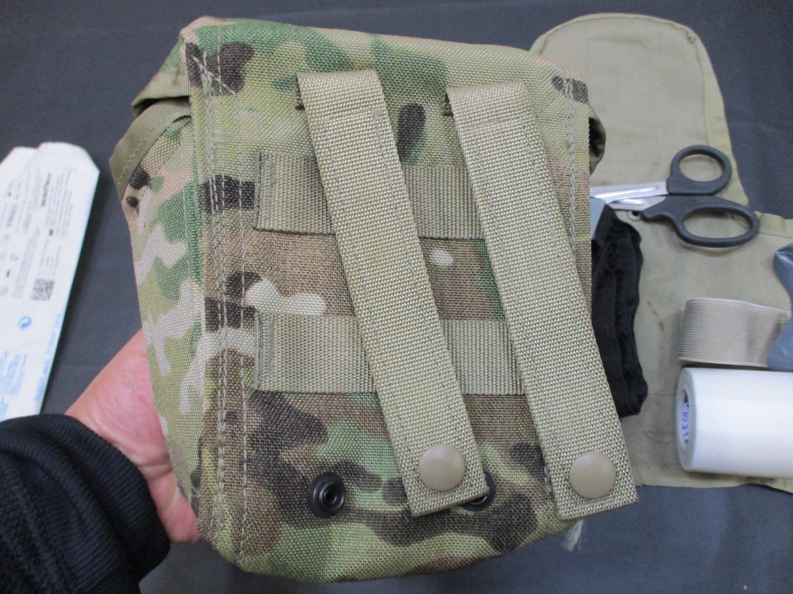 ARMY ISSUE OCP MULTICAM FIRST AID KIT IFAK MEDICAL SUPPLIES TOURNIQUET ISRAELI