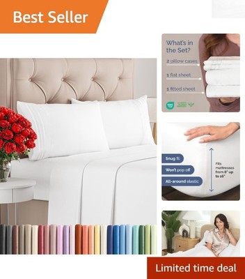 Comfy Deep Pocket California King Bed Sheets - Ultimate Luxury for Everyone