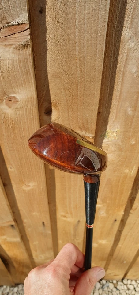 Ben Hogan Apex Persimmon 3 Wood - Stiff Graphite Shaft - Image 3 of 4
