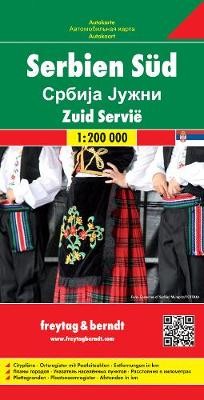 Serbien Süd Straßenkarte 1:200 000 - 9783707912784