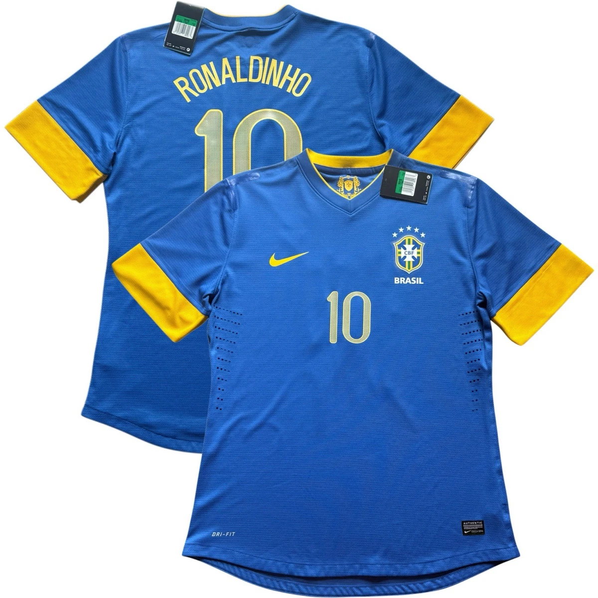 Preços baixos em Nike Ronaldinho Brasil National Team Roupas e