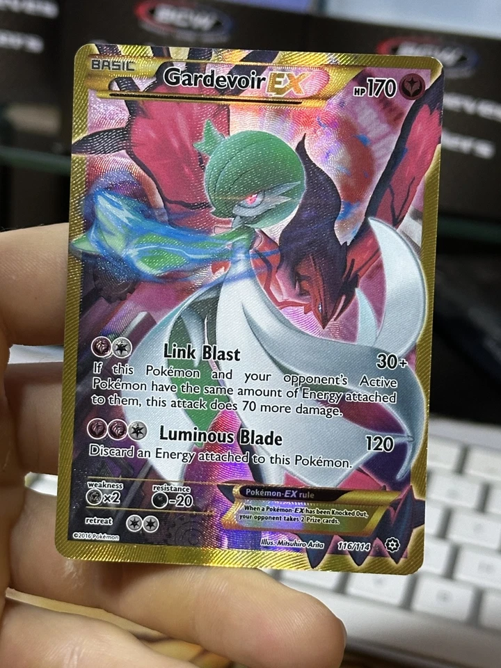 Gardevoir EX 116/114 XY Steam Siege 2016 Secret Rare Holo Pokémon Card TCG - Image 3 of 4