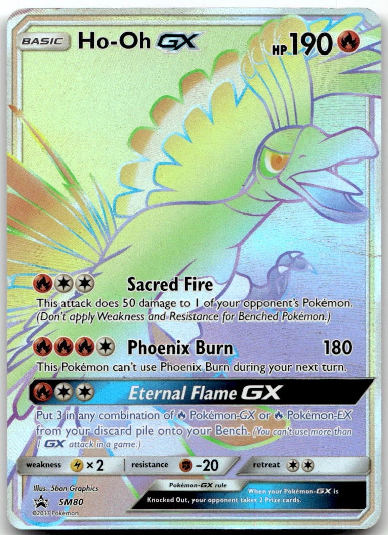 ho oh gx pokemon card value 2022 S-Chinese Ho-Oh csm1ac Holo 014/151U NM – Treasure Cat Card GX is Knocked Out Ho-Oh GX 21/147 Burning Shadows