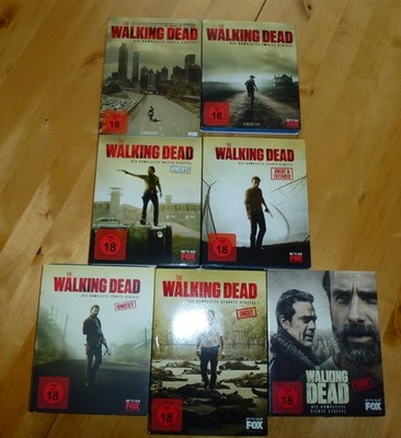 The Walking Dead Staffel 1-7--2 St.DVD und 5St.BluRay