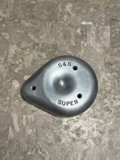 S&S Cycle Air Cleaner Cover Polished B D Carb Early VTG Teardrop Nice!